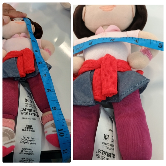 Disney Pixar Turning Red Mei Meilin Lee Plush Doll Human 10" - Picture 11 of 14